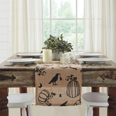 Raven Harvest Burlap Jute Runner 12x36 - The Fox Decor